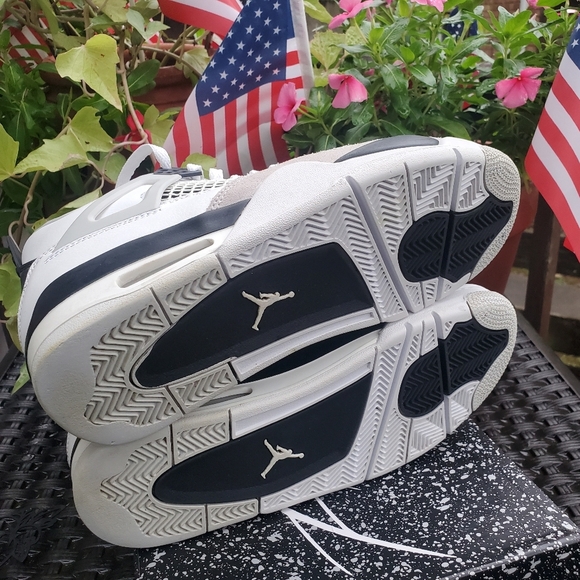 Nike Air Jordan Retro IV 4 Military Black 2022 Men Sz 9 Women sz10.5 sneaker - Picture 10 of 10